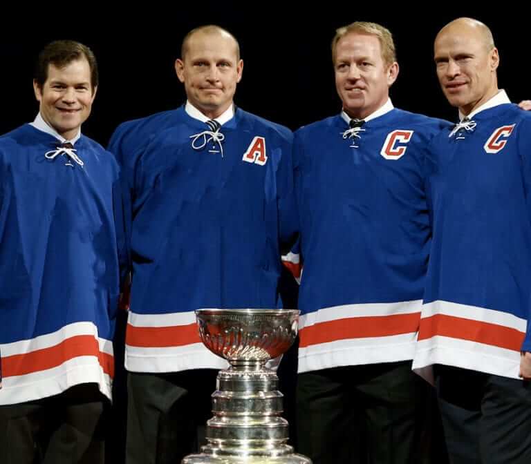 1994 Stanley Cup Champions, Mark Messier, Captain Mark Messier: Come get  the Stanley Cup., By New York Rangers